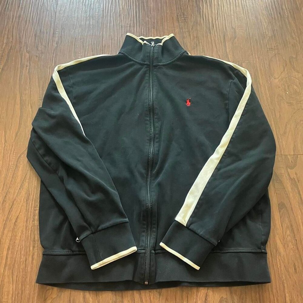 Polo-ralph-lauren Men's Black and Green Jacket